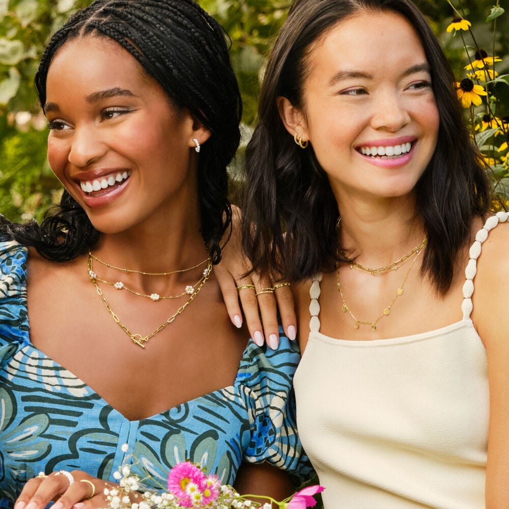 RS Pure by Ross-Simons Diamond-Accented Bar Necklace in Sterling